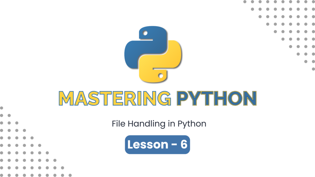 File Handling in Python