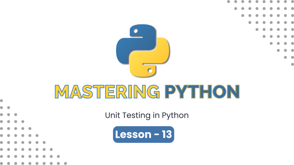 Unit Testing in Python